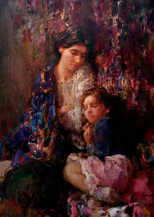 Рисует Николай Блохин