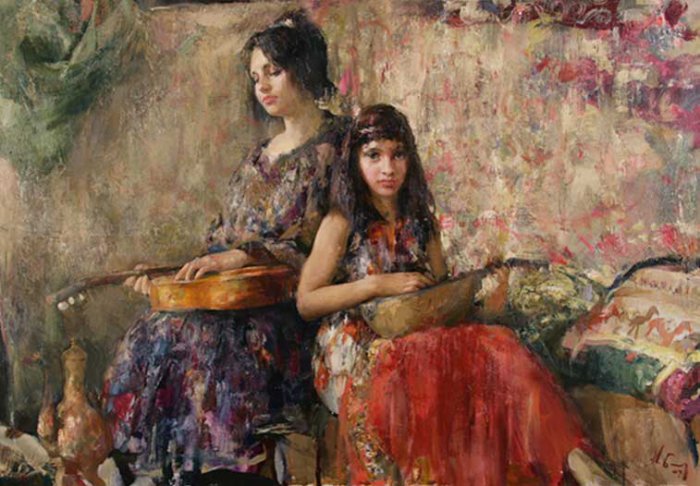 Рисует Николай Блохин