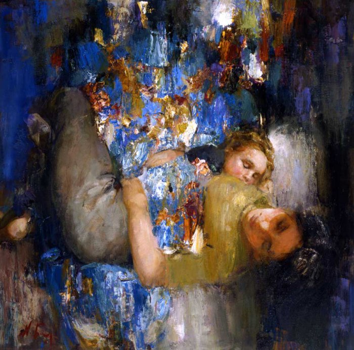 Рисует Николай Блохин