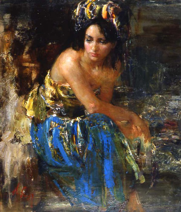 Рисует Николай Блохин