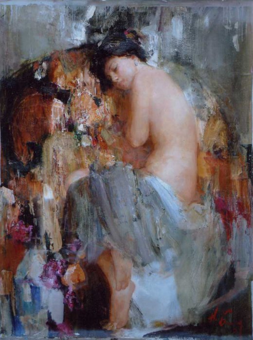 Рисует Николай Блохин