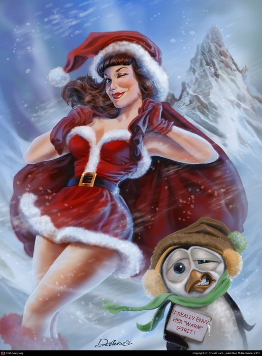 Рисует Cris De Lara