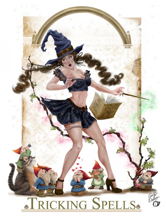 Рисует Cris De Lara