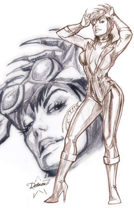 Рисует Cris De Lara