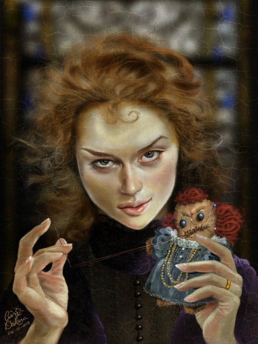 Рисует Cris De Lara