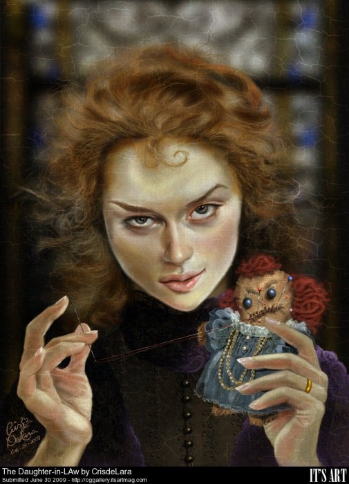 Рисует Cris De Lara