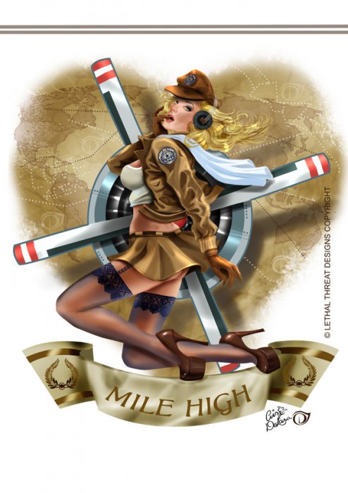 Рисует Cris De Lara