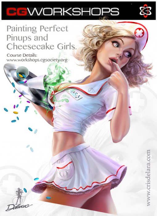 Рисует Cris De Lara