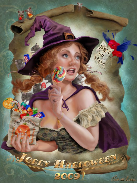 Рисует Cris De Lara