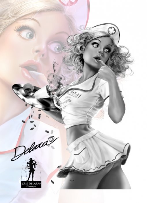 Рисует Cris De Lara