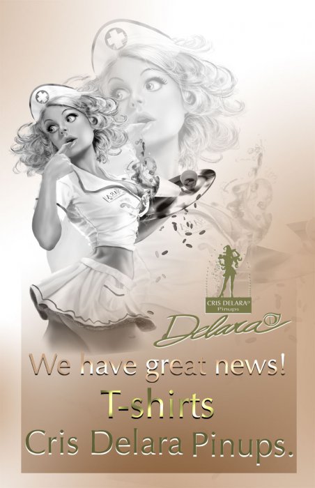 Рисует Cris De Lara