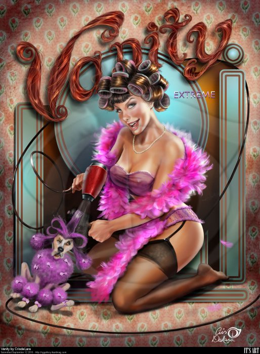 Рисует Cris De Lara