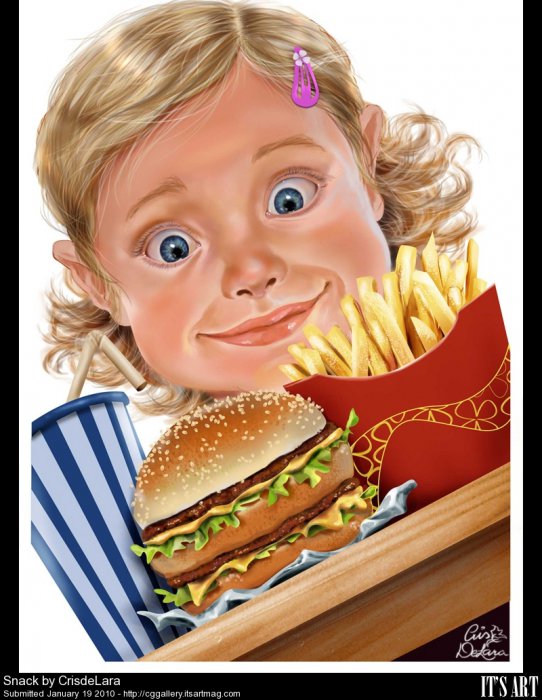 Рисует Cris De Lara