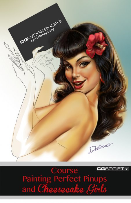 Рисует Cris De Lara