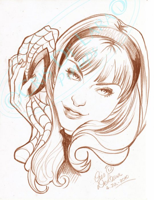 Рисует Cris De Lara