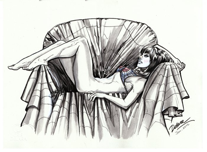 Рисует Cris De Lara