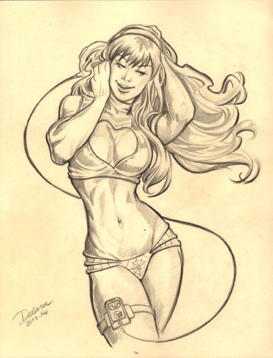 Рисует Cris De Lara