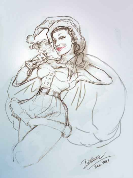 Рисует Cris De Lara