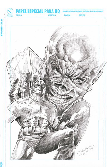 Рисует Cris De Lara