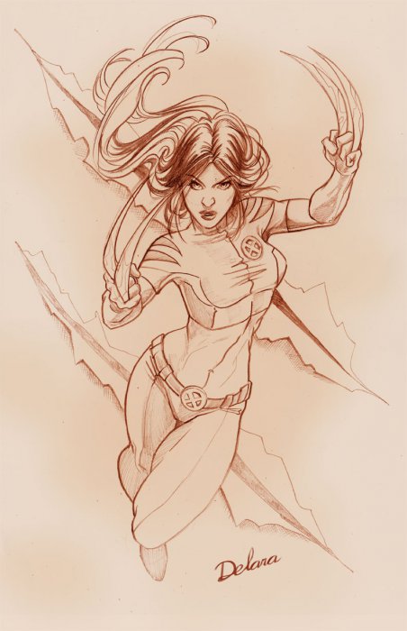 Рисует Cris De Lara