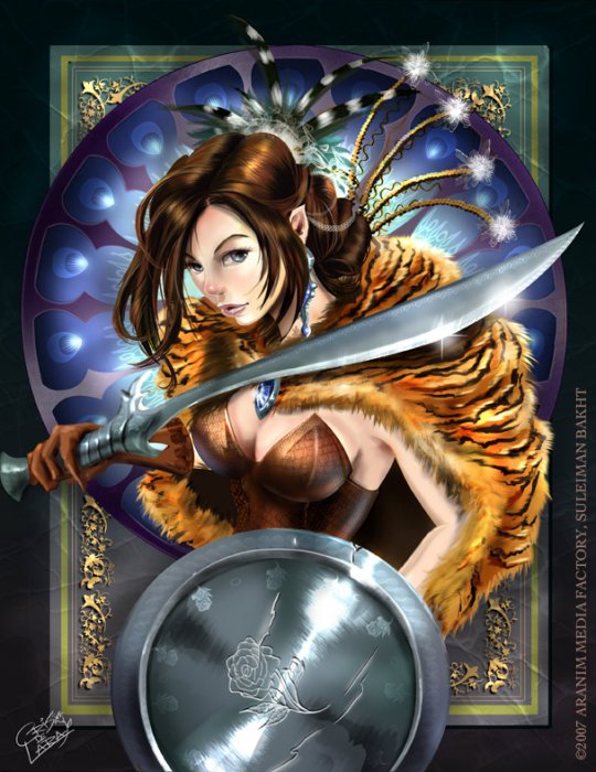 Рисует Cris De Lara