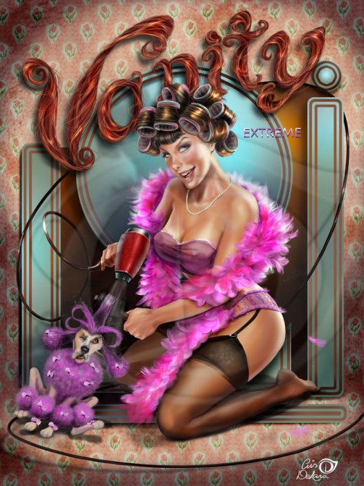 Рисует Cris De Lara