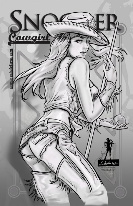 Рисует Cris De Lara