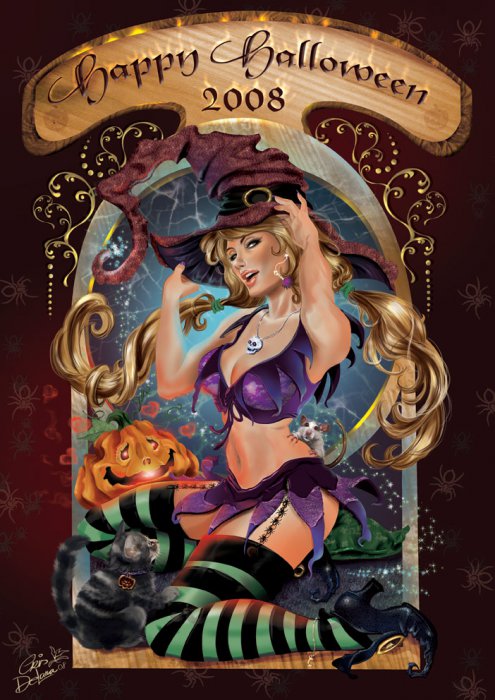 Рисует Cris De Lara