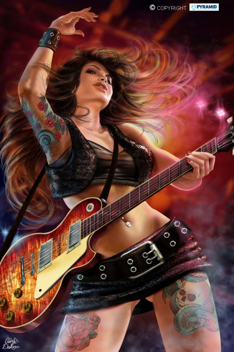 Рисует Cris De Lara