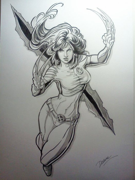 Рисует Cris De Lara