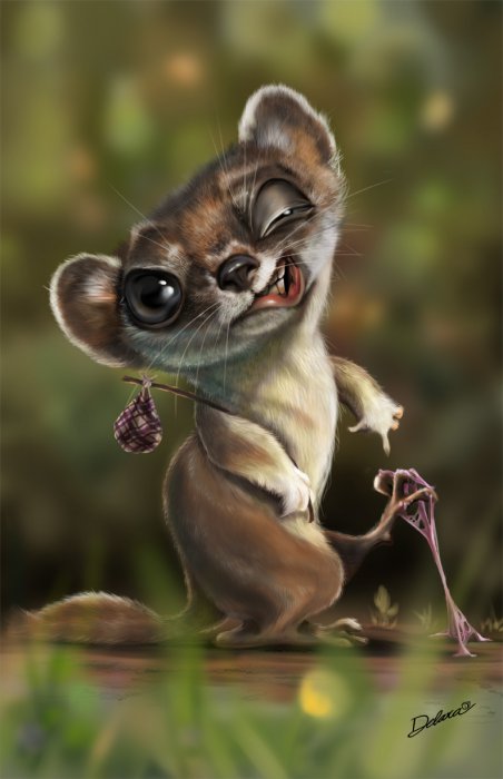 Рисует Cris De Lara