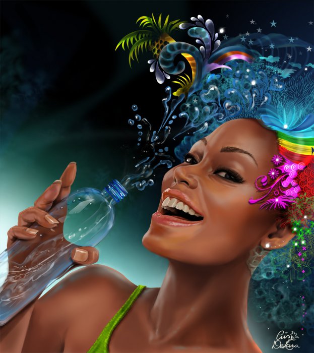 Рисует Cris De Lara