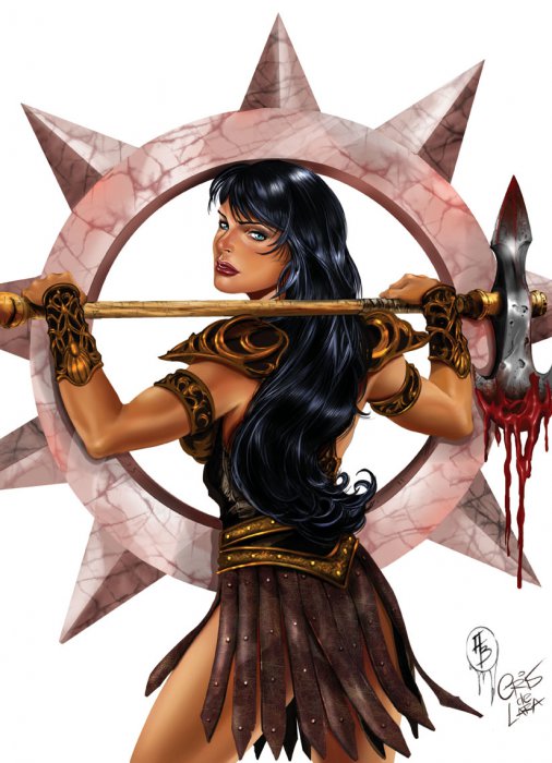 Рисует Cris De Lara