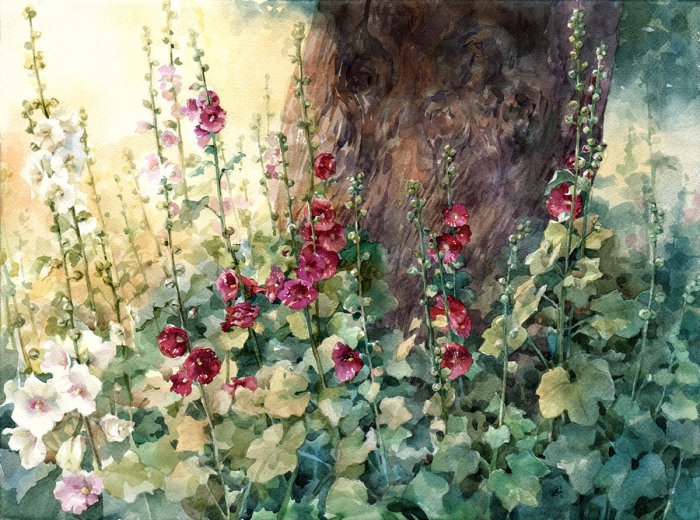 Акварели художника Chernotrav