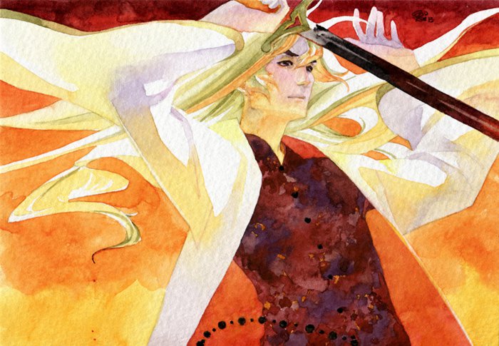 Акварели художника Chernotrav