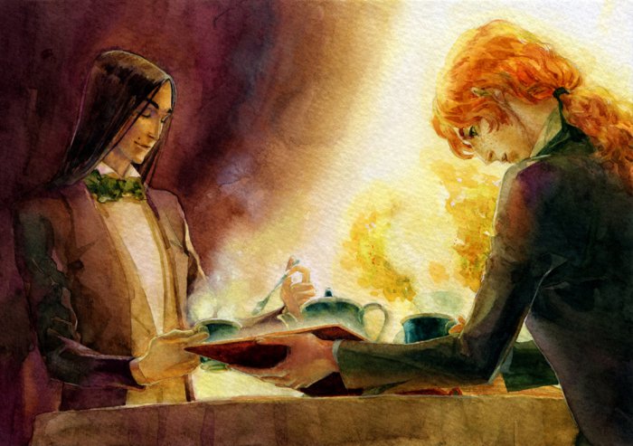 Акварели художника Chernotrav