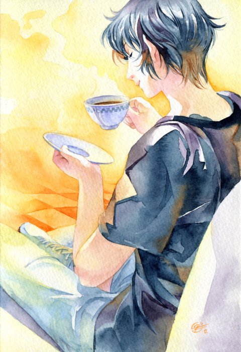 Акварели художника Chernotrav