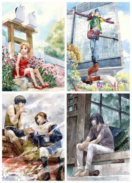 Акварели художника Chernotrav