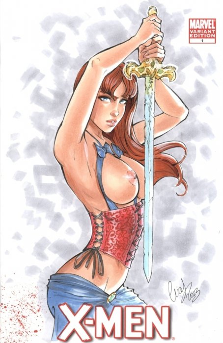 V.A. comix girl art 01