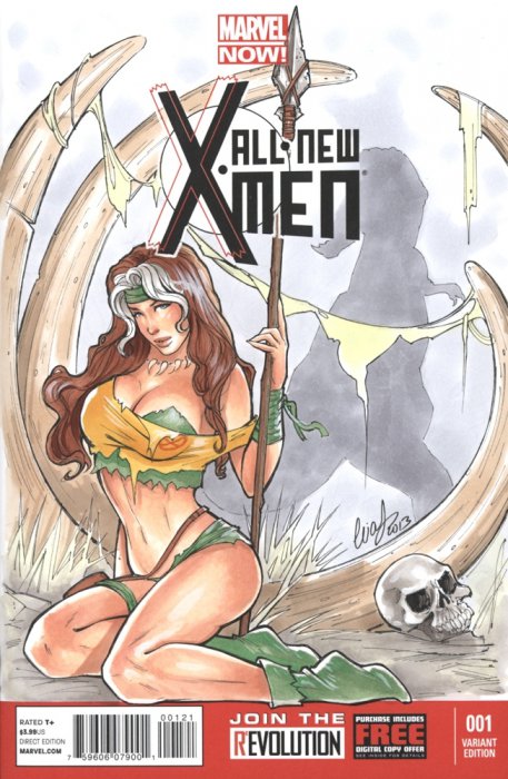 V.A. comix girl art 01