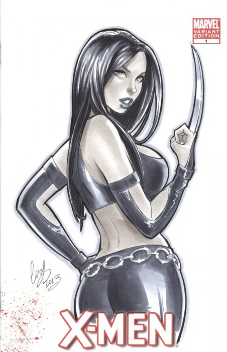 V.A. comix girl art 01