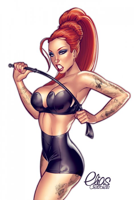 V.A. comix girl art 01