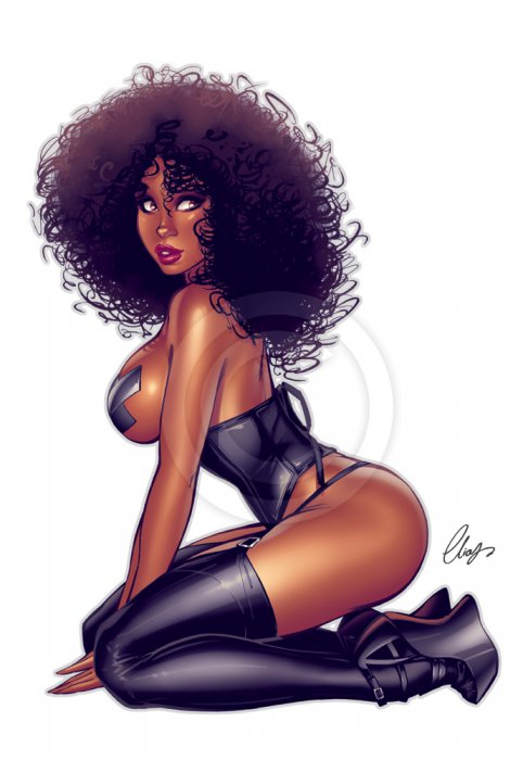 V.A. comix girl art 01