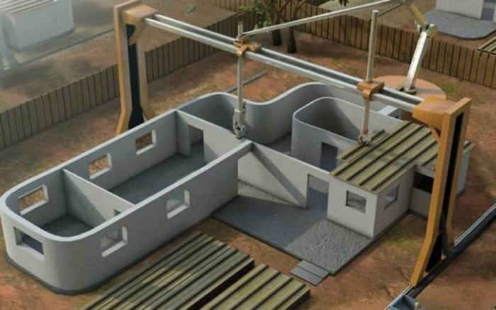 Новый 3D-принтер построит дом за 24 часа