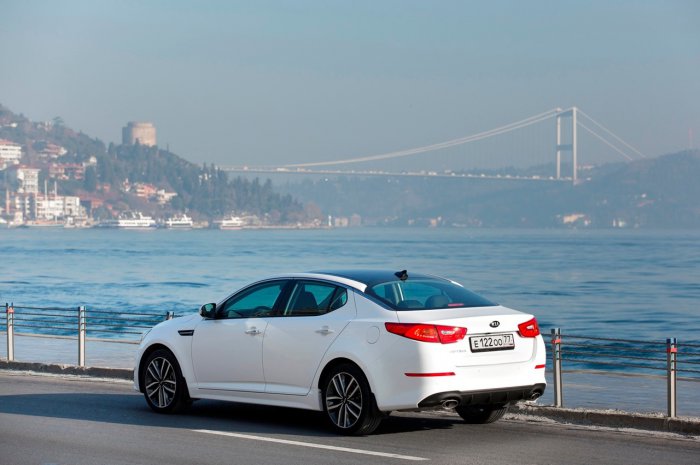 Обновленная Kia Optima