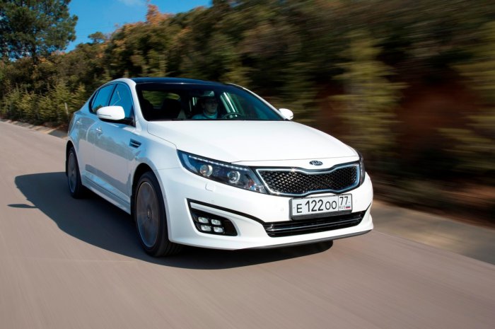 Обновленная Kia Optima