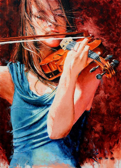 Рисует William ROSE