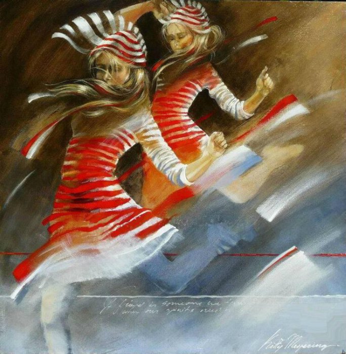 Рисует Kitty Meijering