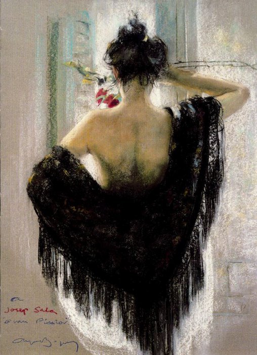 Рисует Cayetano DE ARQUER-BUIGAS