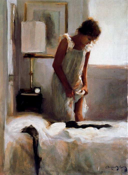 Рисует Cayetano DE ARQUER-BUIGAS